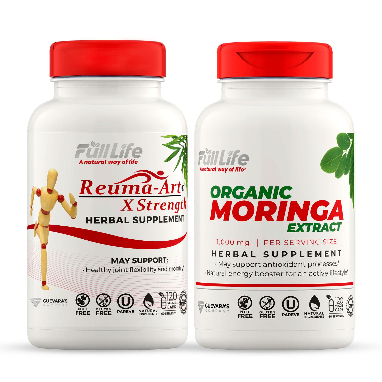 Reumakit Strength Joint Support Supplement – 60 Capsules, Collagen & Cat's Claw, Exp 12/2026